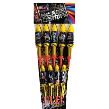 10305 Black Gemini Rockets